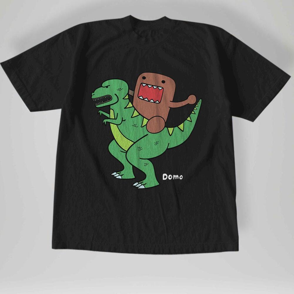 Style Domo-Kun Riding Dinosaur T-Shirt